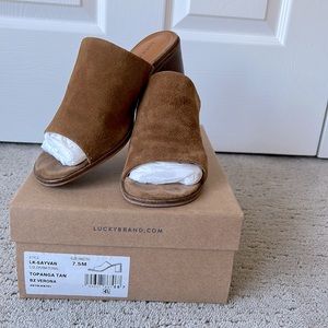 Lucky Brand Slides - Size 7.5